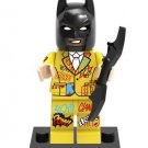 Comic Book Pow Tuxedo Batman Custom Super Hero Lego Minifigure Toy