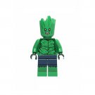 Mix Hulk X Groot Custom Super Hero Lego Minifigure Toy