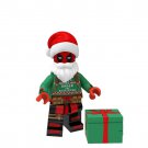 Deadpool Christmas Custom Super Hero Lego Minifigure Toy