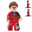 Tony Stark Iron Man Super Hero Marvel Comic Character Lego Minifigure Toy