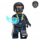 Black Lightning DC Comic Character Super Hero Lego Minifigure Toy