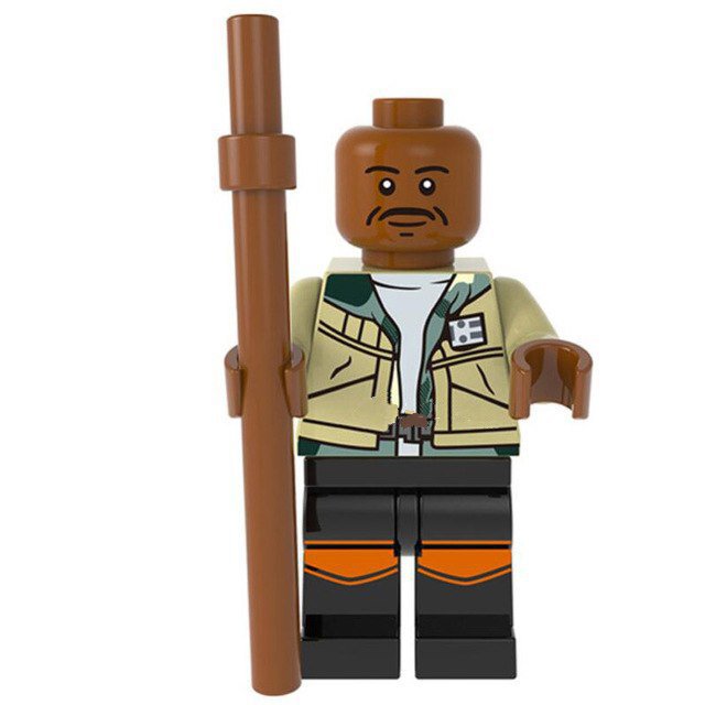 Morgan Jones The Walking Dead Lego Minifigure Toy