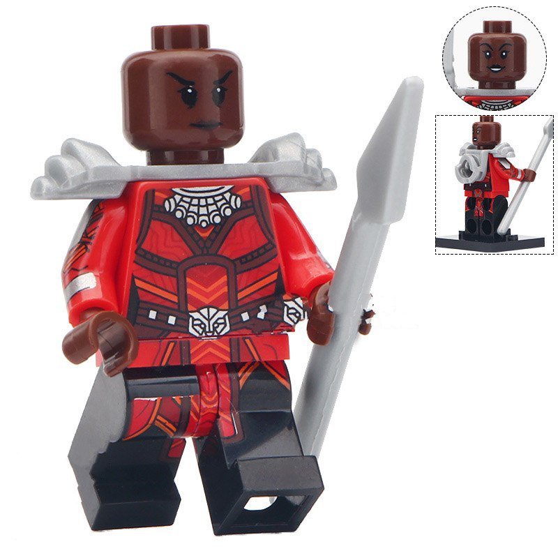 black panther lego guy