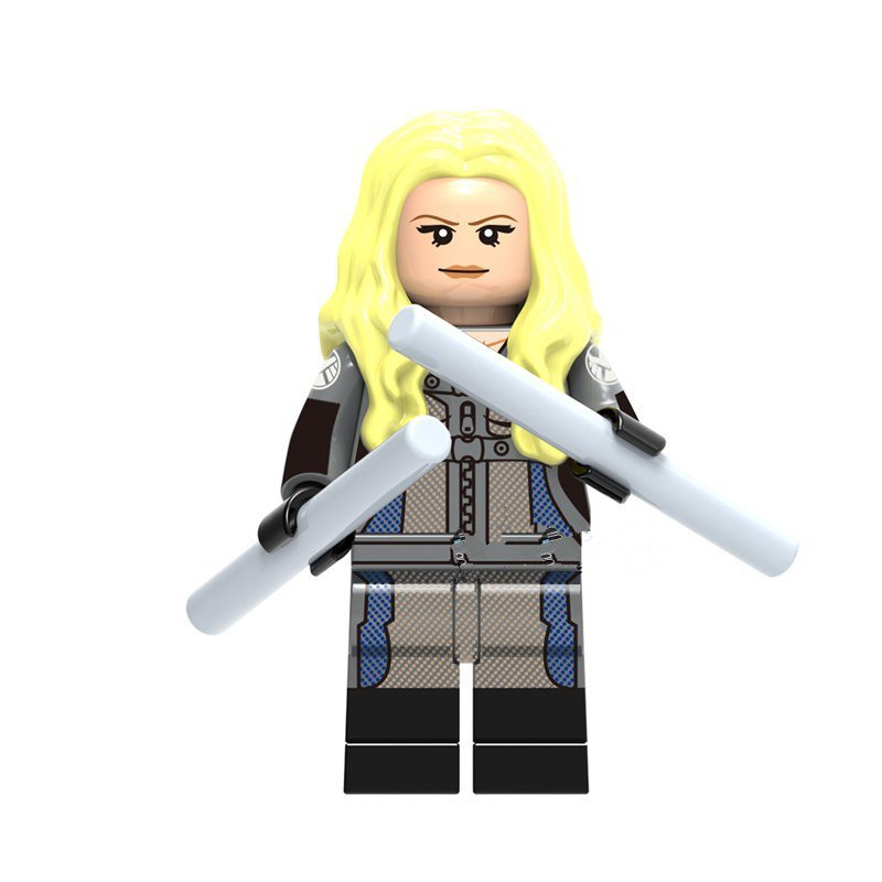 Mockingbird Without Mask Super Hero Lego Minifigure Toy