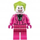 Joker In Pink Batman Super Hero Lego Minifigure Toy