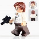 Han Solo With Dark Brown Legs Star Wars Super Hero Lego Minifigure Toy