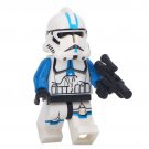 Blue Clone Shock Trooper Star Wars Super Hero Lego Minifigure Toy