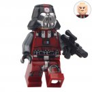 Dark Red Sith Trooper Star Wars Super Hero Lego Minifigure Toy