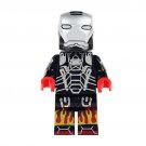 Classic Black Iron Man Super Hero Lego Minifigure Toy