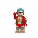 Franky Curly Hair One Piece Lego Minifigure Toy