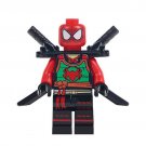 Mix Deadpool X Spiderman With Vest Custom Super Hero Lego Minifigure Toy
