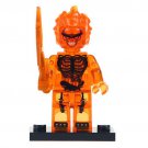 Ghost Rider Full Fire Super Hero Lego Minifigure Toy