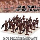 16pcs Dark Brown Rogue One Combat Robot Star Wars Lego Minifigure Toy