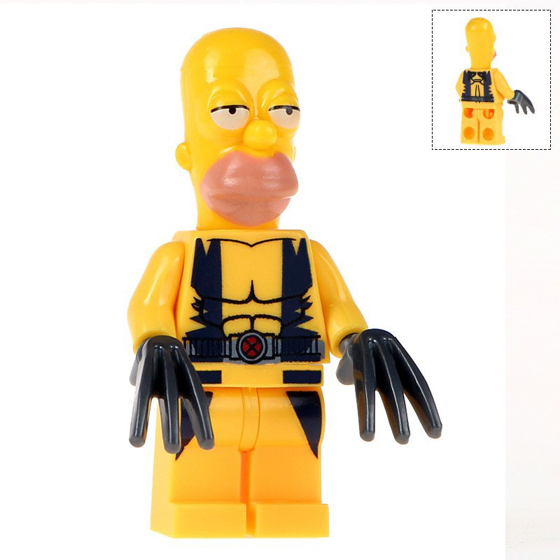 lego wolverine minifigures