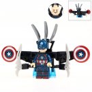 Captain America Age of Ultron Version Lego Minifigure Toy