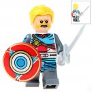 Shining Knight DC Comic Character Super Hero Lego Minifigure Toy