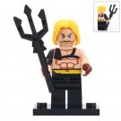Aquaman Yellow Hair Super Hero Lego Minifigure Toy