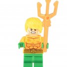 Young Aquaman Super Hero Lego Minifigure Toy