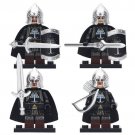 4pcs Sword Infantry War Captain The Archer The Lord Of The Rings Lego Minifigure Toy