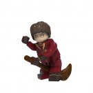 Harry Potter Wearing Quidditch Uniform Lego Minifigure Toy