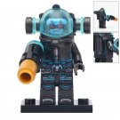 Mr Freeze Batman Super Hero Lego Minifigure Toy