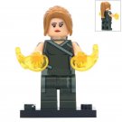 Carol Danvers Comic Version Captain Marvel Super Hero Lego Minifigure Toy