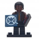 Young Nick Fury Super Hero Avengers Infinity War Lego Minifigure Toy