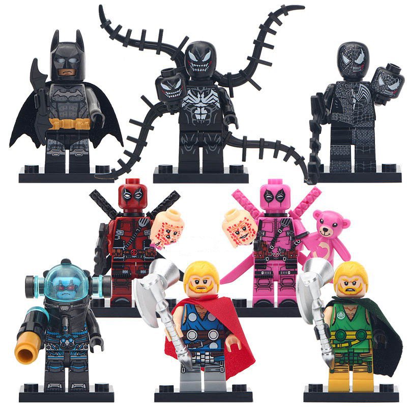 venom deadpool lego