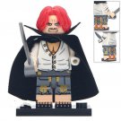 Shanks One Piece Lego Minifigure Toy