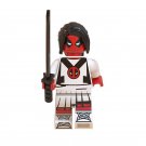 Female Deadpool Custom Super Hero Lego Minifigure Toy