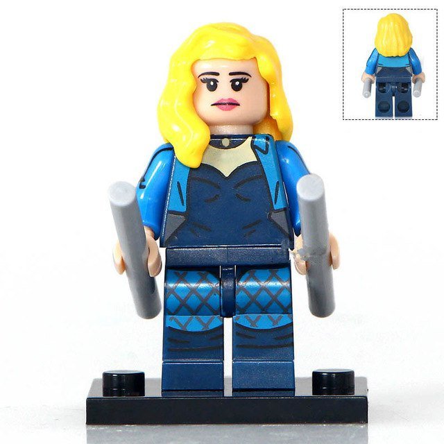 Black Canary DC Comic Character Super Hero Lego Minifigure Toy