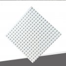 16x16 Dot White Baseplates Plastic Bricks Baseplates Lego Minifigure Toy