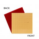 32*32 Dot Brown Base Plate Compatible With Most Major of Brick Building Lego Minifigure Toy