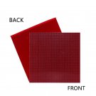 32*32 Dot Dark Red Base Plate Compatible With Most Major of Brick Building Lego Minifigure Toy