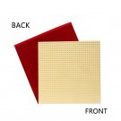 32*32 Dot light Brown Base Plate Compatible With Most Major of Brick Building Lego Minifigure Toy