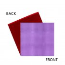 32*32 Dot light Purple Base Plate Compatible With Most Major of Brick Building Lego Minifigure Toy