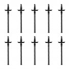 10pcs Long Sword Medieval Knight Weapon Super Hero Lego Minifigure Toy