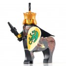 Medieval Castle Green Dragon Knight Lego Minifigure Toy