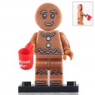 Gingerbread Man Custom Funny Lego Minifigure Toy