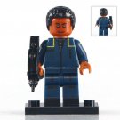 Enterprise Helmsman Star Trek Super Hero Lego Minifigure Toy