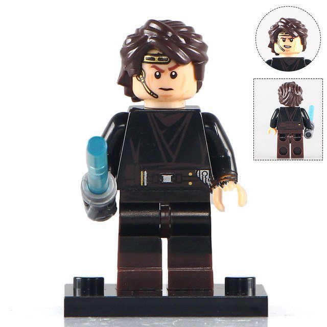 Anakin Star Wars Super Hero Lego Minifigure Toy
