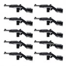 10pcs W-001 World War Heavy Rifle Gun Weapons Lego Minifigure Toy