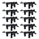 10pcs W-016 World War Heavy Rifle Gun Weapons Lego Minifigure Toy