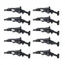 10pcs W-019 World War Heavy Rifle Gun Weapons Lego Minifigure Toy