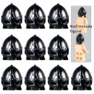 10pcs Helmet H-005 World War Heavy Rifle Gun Weapons Lego Minifigure Toy
