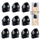 10pcs Helmet H-006 World War Heavy Rifle Gun Weapons Lego Minifigure Toy