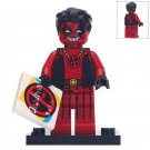 Deadpool And Music Cassette Custom Super Hero Lego Minifigure Toy