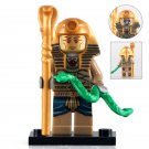 Mummy With Green Snake Medieval Egyptian Lego Minifigure Toy