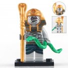 Mummy Warrior Golden Medieval Egyptian Lego Minifigure Toy
