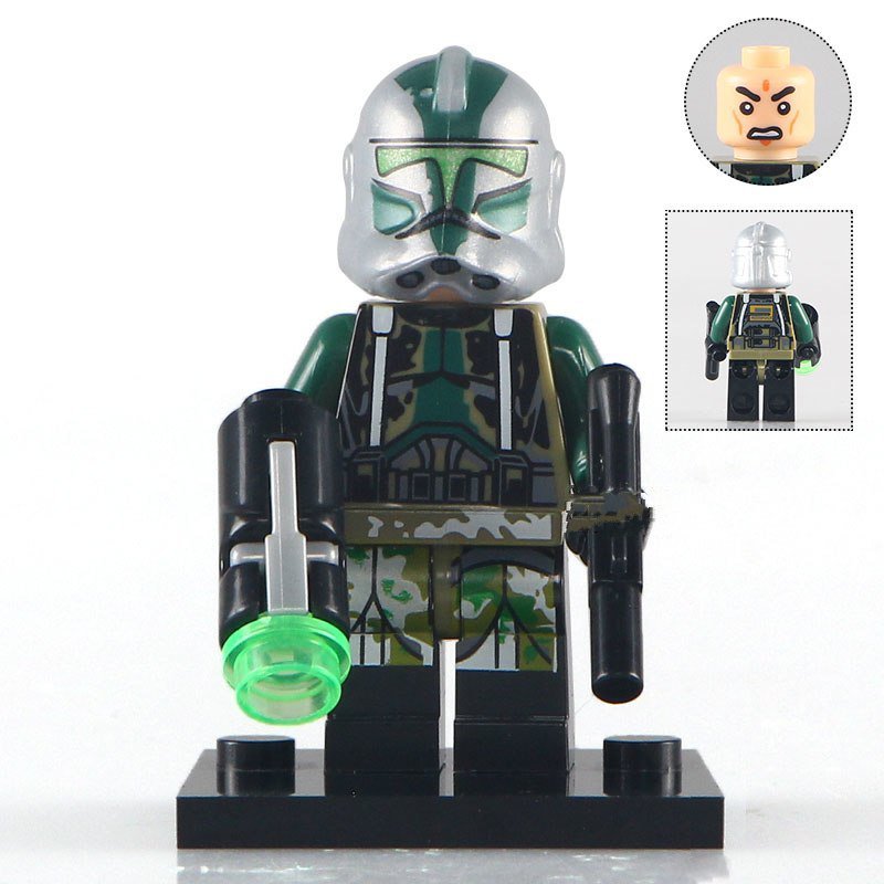 Commander Gree Clone Trooper Star Wars Super Hero Lego Minifigure Toy